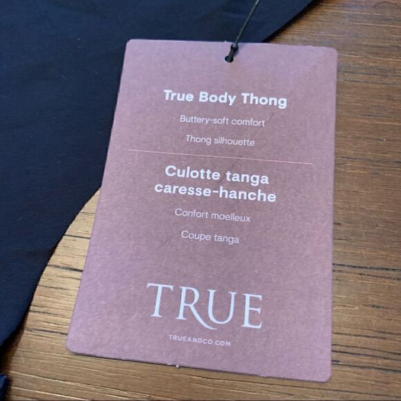 True & Co. Seamless Thong Underwear - Picture 3 of 3